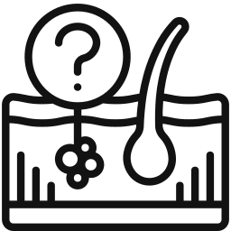 Skin check icon.